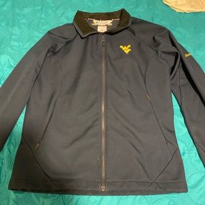 Columbia women’s zip up wvu jacket